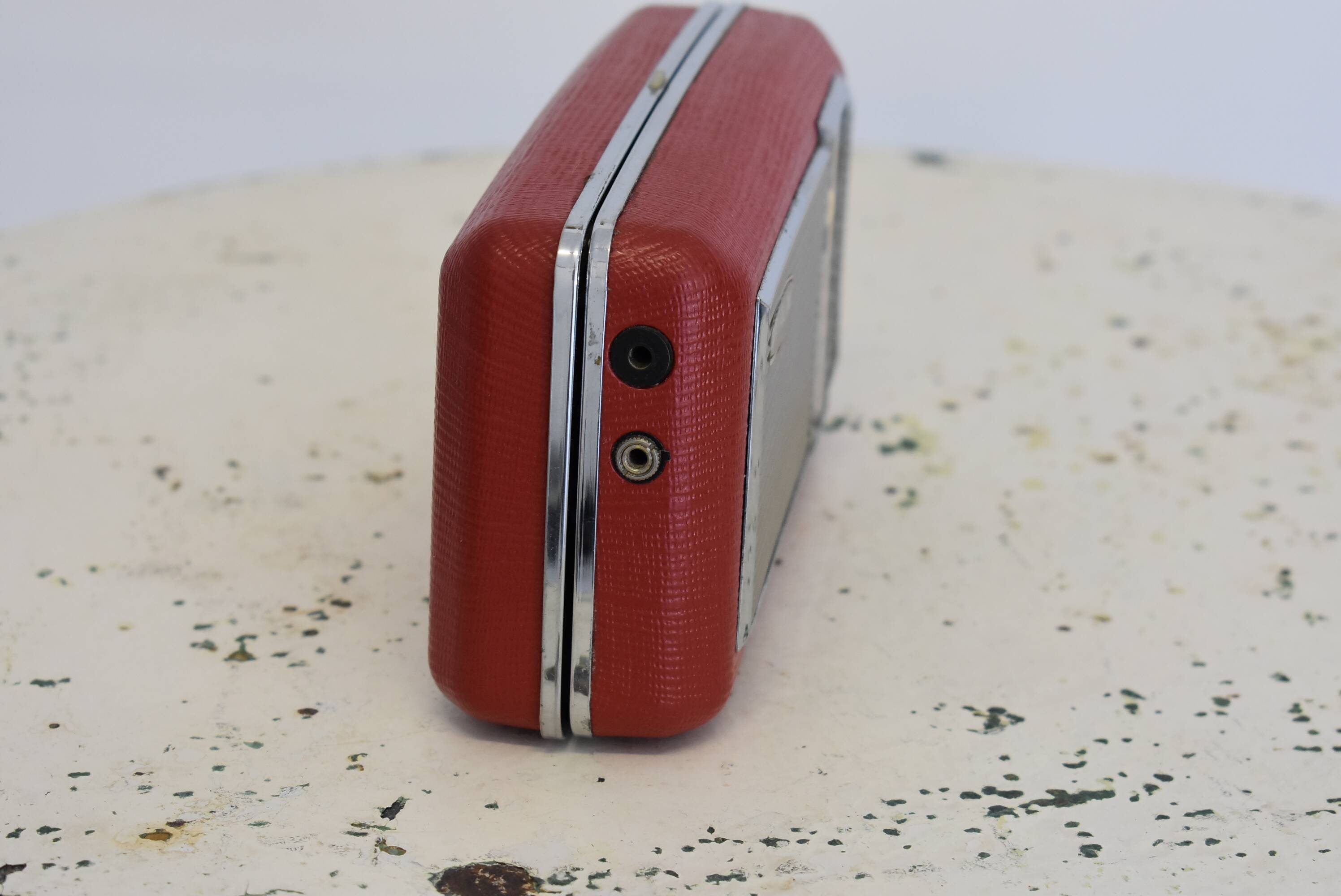 Vintage transistor optalix red