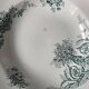 Set of 6 old Hollow Plates Earth of Iron mismatched