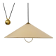 Large Adjustable Pendant Lamp with Counterweight by Florian Schulz