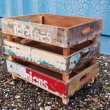 Set of 3 stackable vegetable trays