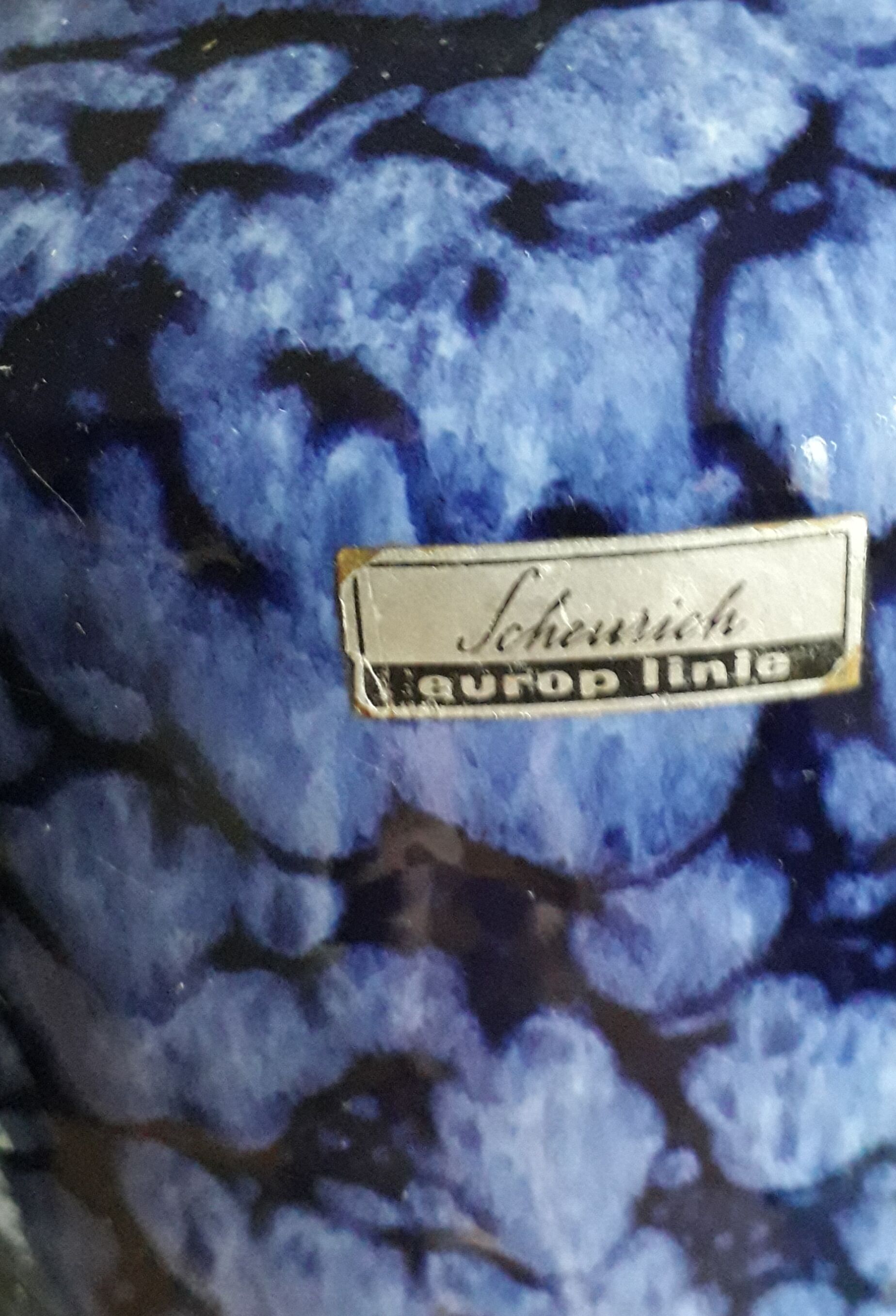 Scheurich Vase model 517/30 blue