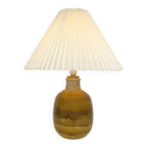 Scandinavian ceramic table lamp, Nils Kähler for HAK, Denmark, 1960s