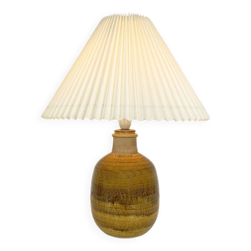 Lampe de table scandinave en céramique, Nils Kähler pour HAK, Danemark, 1960