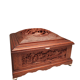Chinese carved wood box