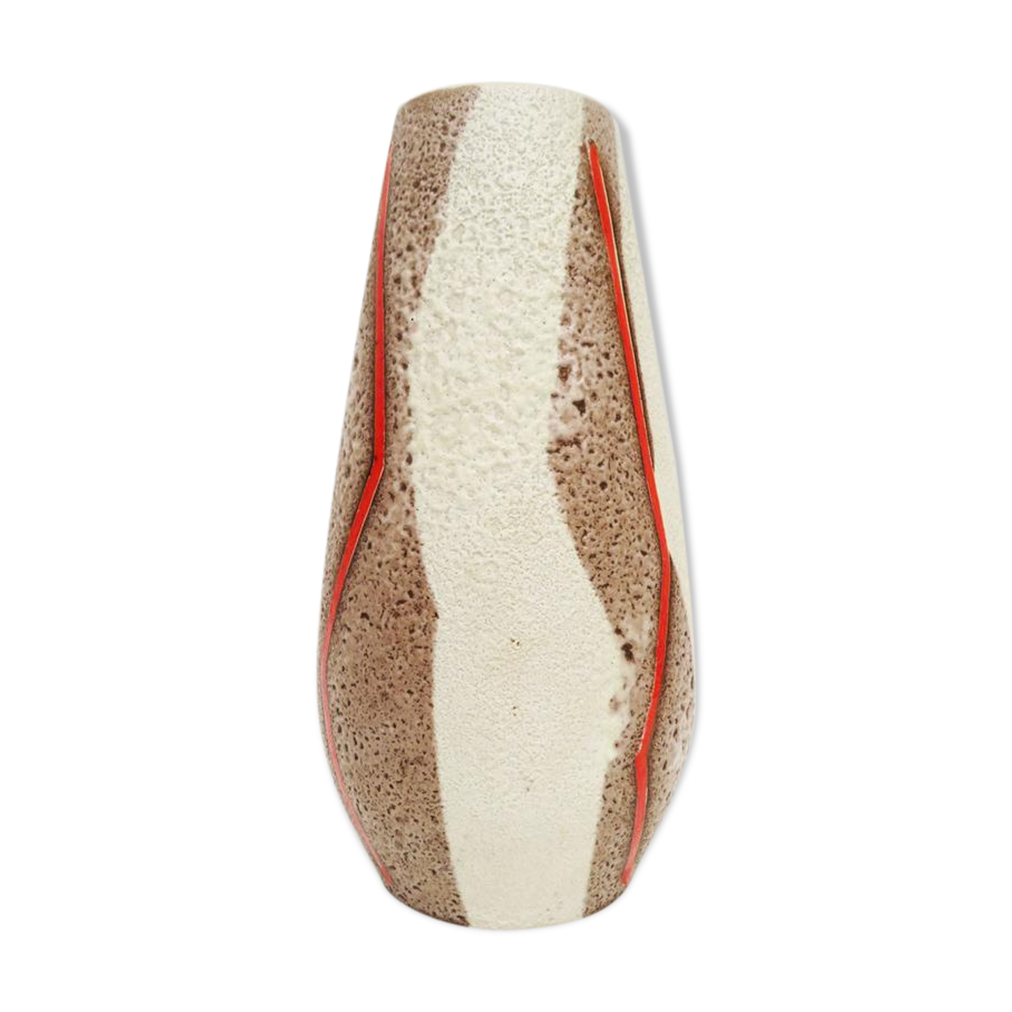 Round ceramic German vase, Scheurich Heinz Siery