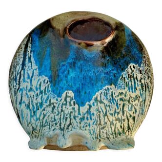 Ceramic vase with abstract decoration signature to be identified