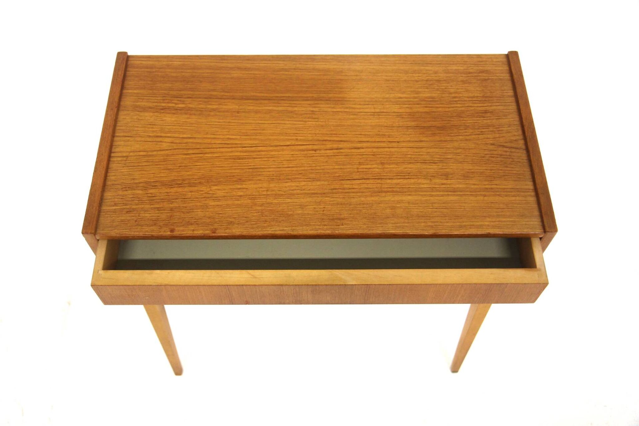 Table de chevet scandinave en teck, Suède, 1960