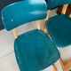 Chaise enfant Casala vintage bleu/vert