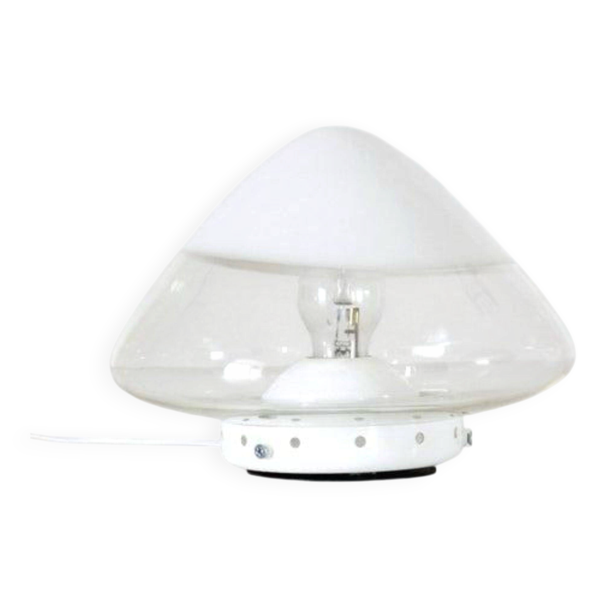 Mid-Century Modern Murano Glass Mushroom Lamp by Carlo Nason for " ITRE", I