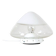Mid-Century Modern Murano Glass Mushroom Lamp by Carlo Nason for " ITRE", I