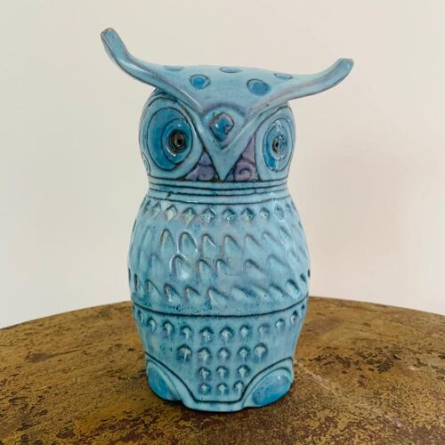 Ceramic owl by danuta le hénaff