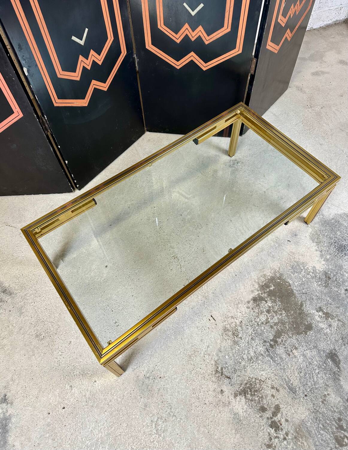 Pierre vandel coffee table 1980s