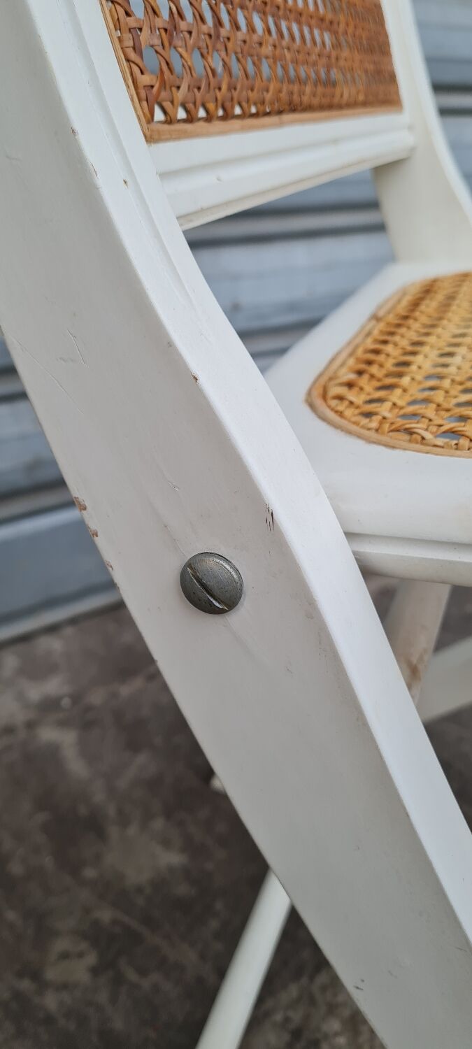 Folding chair wood and canning