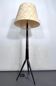 Wood tripod floor lamp, Italy, 1950s