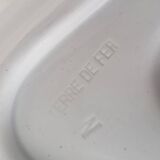 Cornflower iron gravy boat Saint Amand