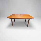 Scandinavian extendable dining table in Teak 1960