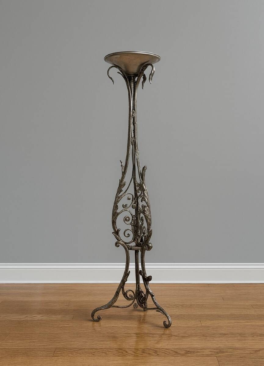 Very large planter in Athenian Art Nouveau style.