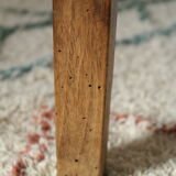 Table d'appoint campagnarde en noyer ancienne
