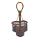 Porte-bouteilles en osier Vintage