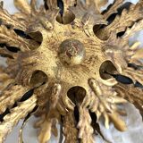 Pair of 6-light leaf ceiling lights Banci Firenze