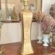 Pied de lampe en laiton vintage 50cm