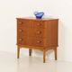 Petite commode danoise ou coffre d'entrée, années 1960