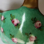Old Limoges porcelain basket