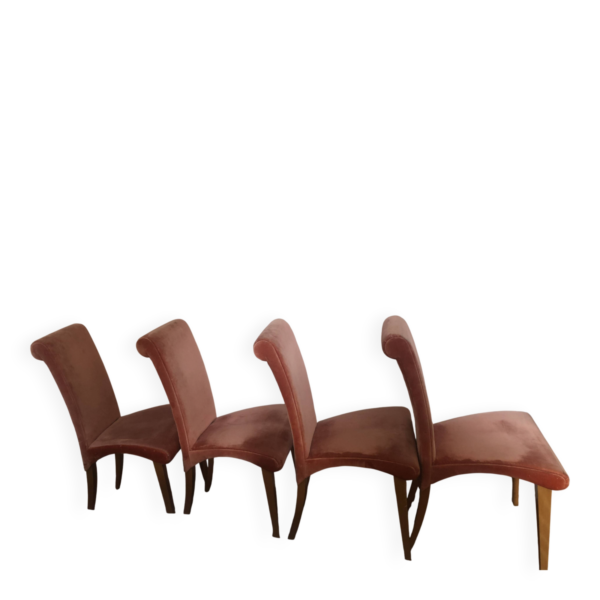 Lot de 4 chaises
