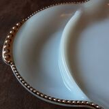 Oven Fire King ware opaline compartment dish