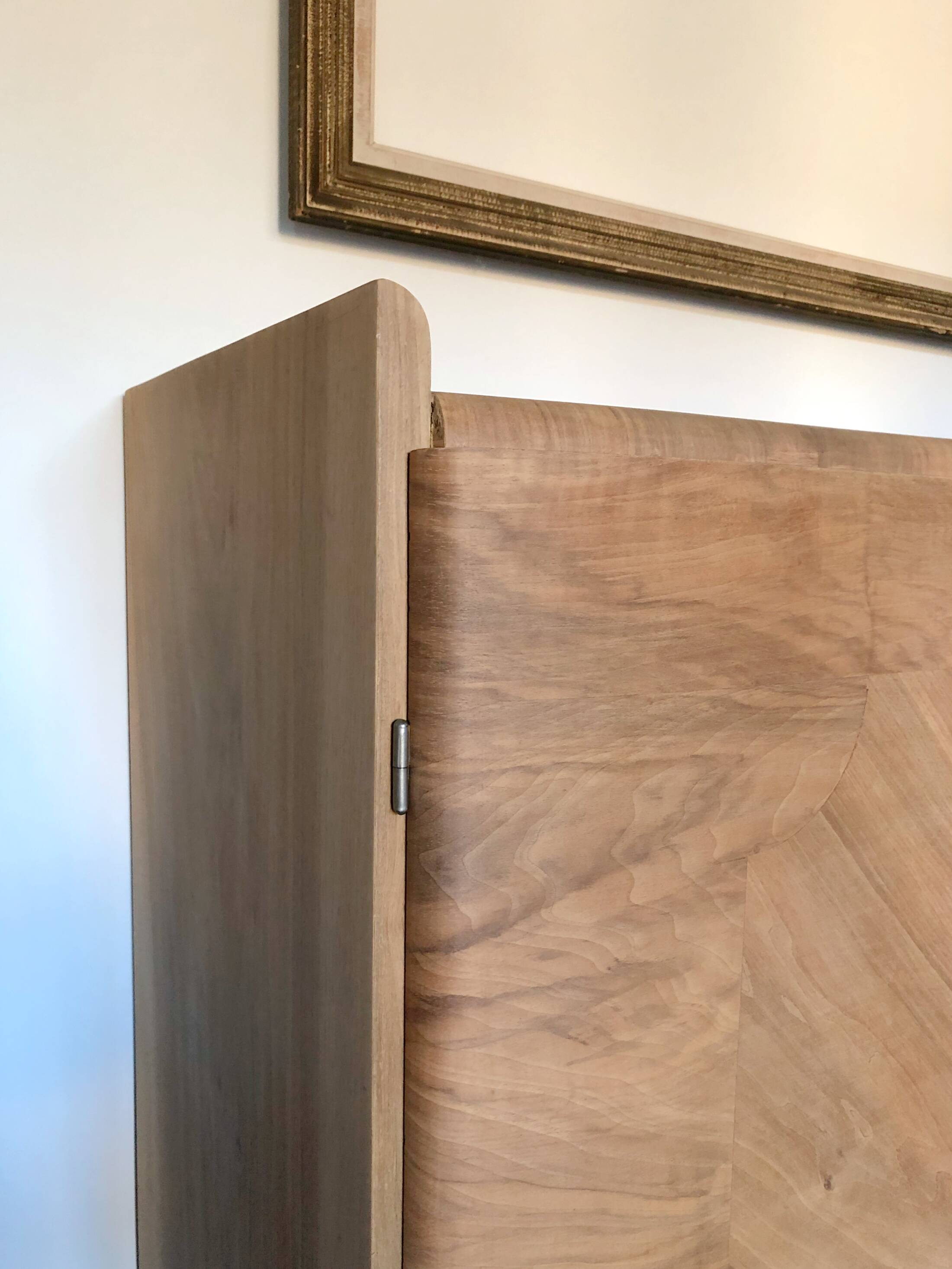 Furniture from the 30s/40s with elm magnifying glass veneer