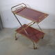 Desserte vintage roulante 1970
