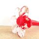 Red Soliflore Murano style, circa 1970