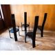 "Golem" chairs by Vico Magistretti, Italy 1970s