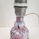 Murano speckled glass lamp base