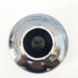 Ceramic silver enamel ashtray