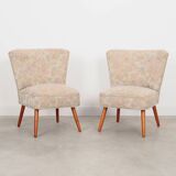 Set of two beech armchairs, Danish design, 1970s, production: Denmark