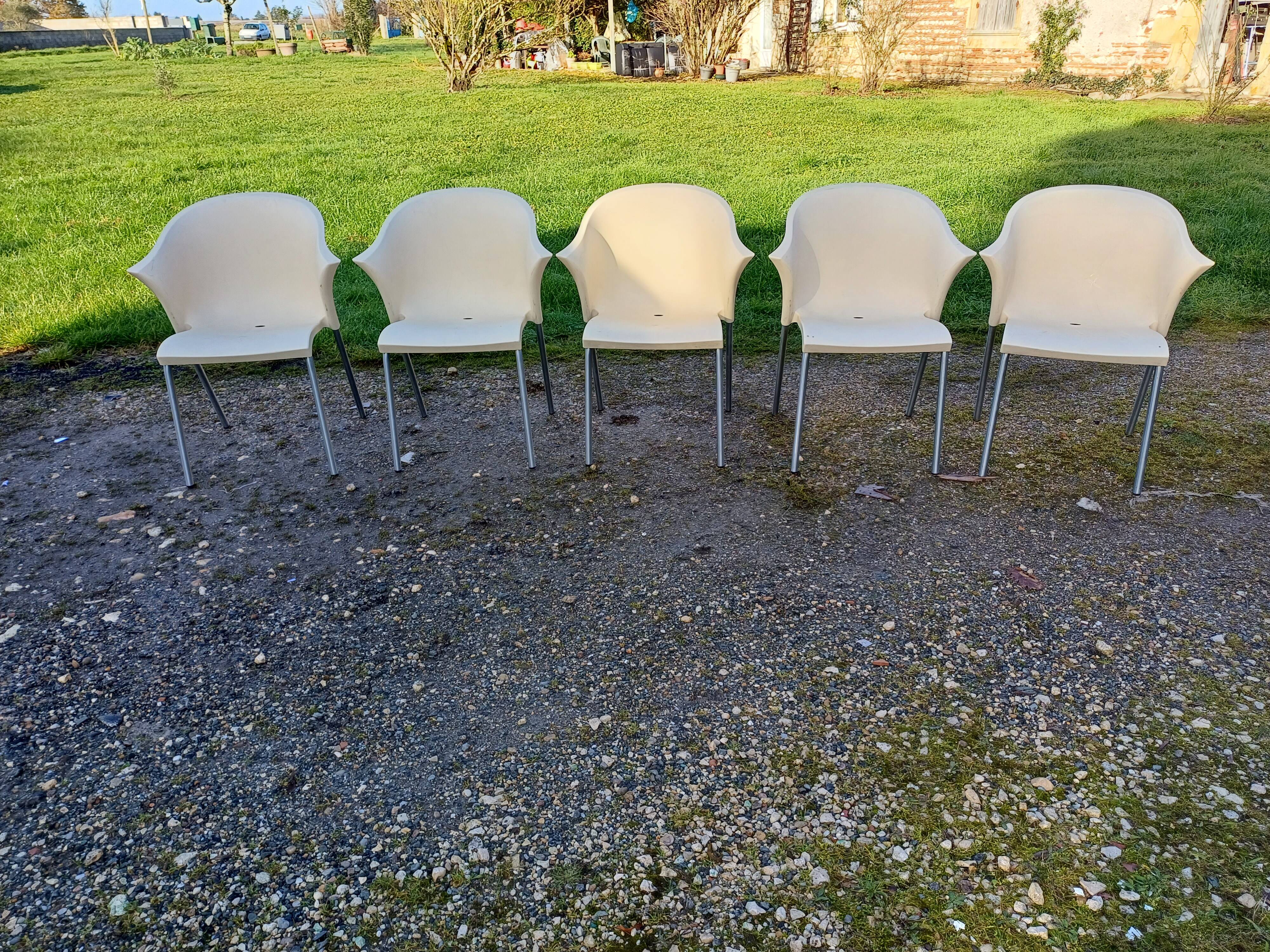 Set of 5 Marco Maran "Blablabla" armchairs