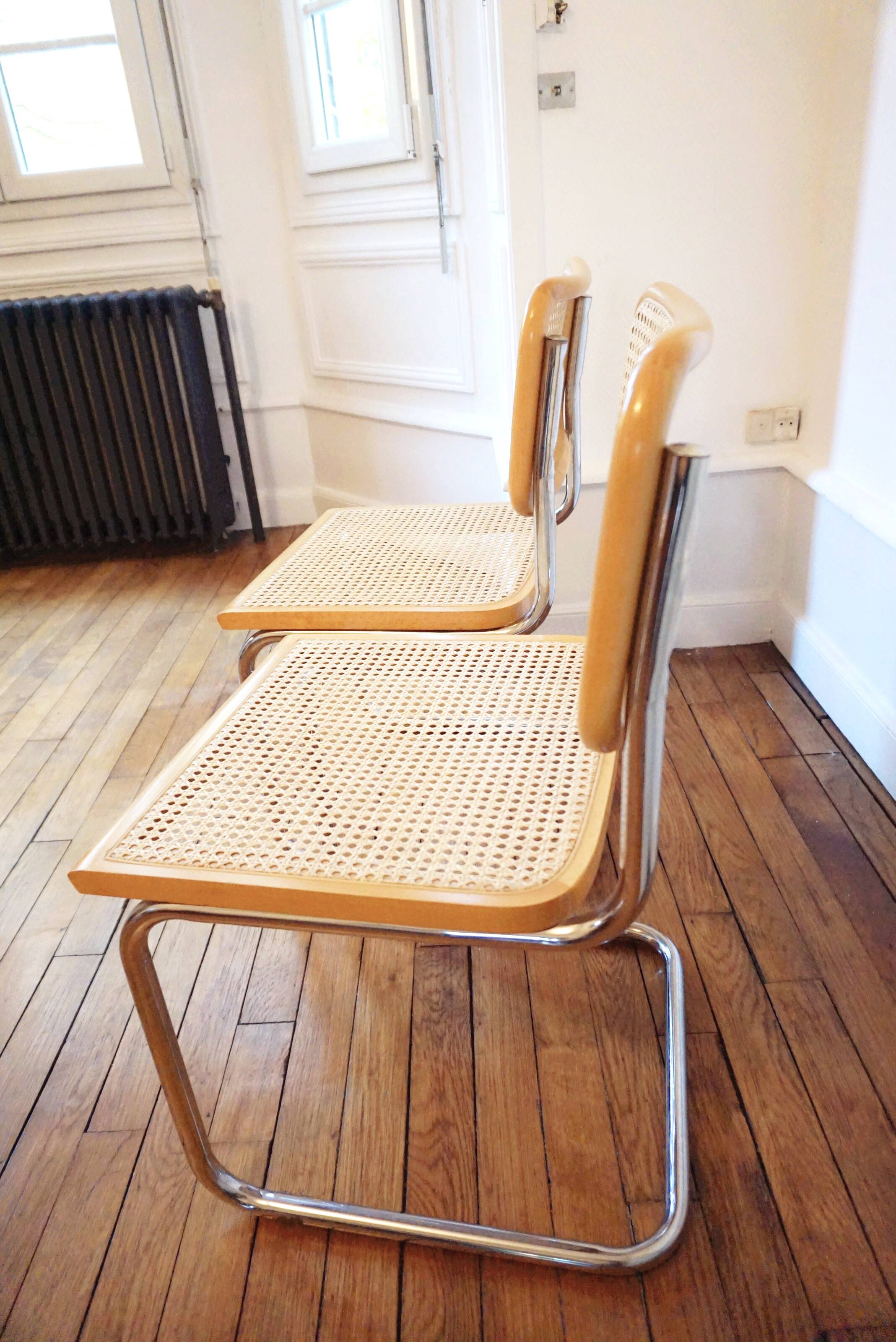 2 chairs B32 by Marcel Breuer