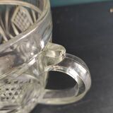 Vintage Belgian glass water jug, VSL