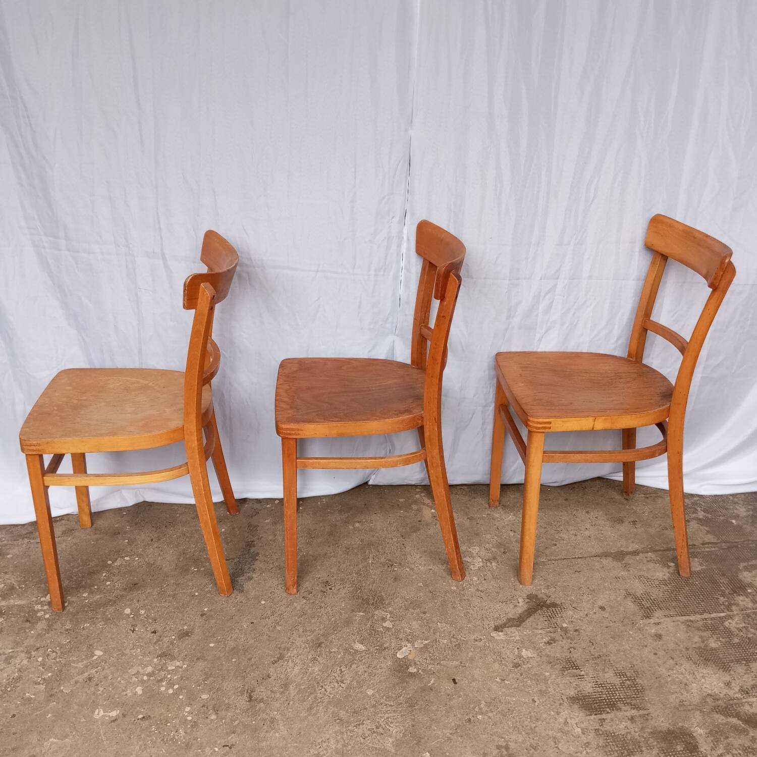 Antique bistro chairs