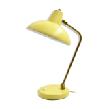 Lampe de bureau vintage jaune citron