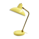 Lampe de bureau vintage jaune citron