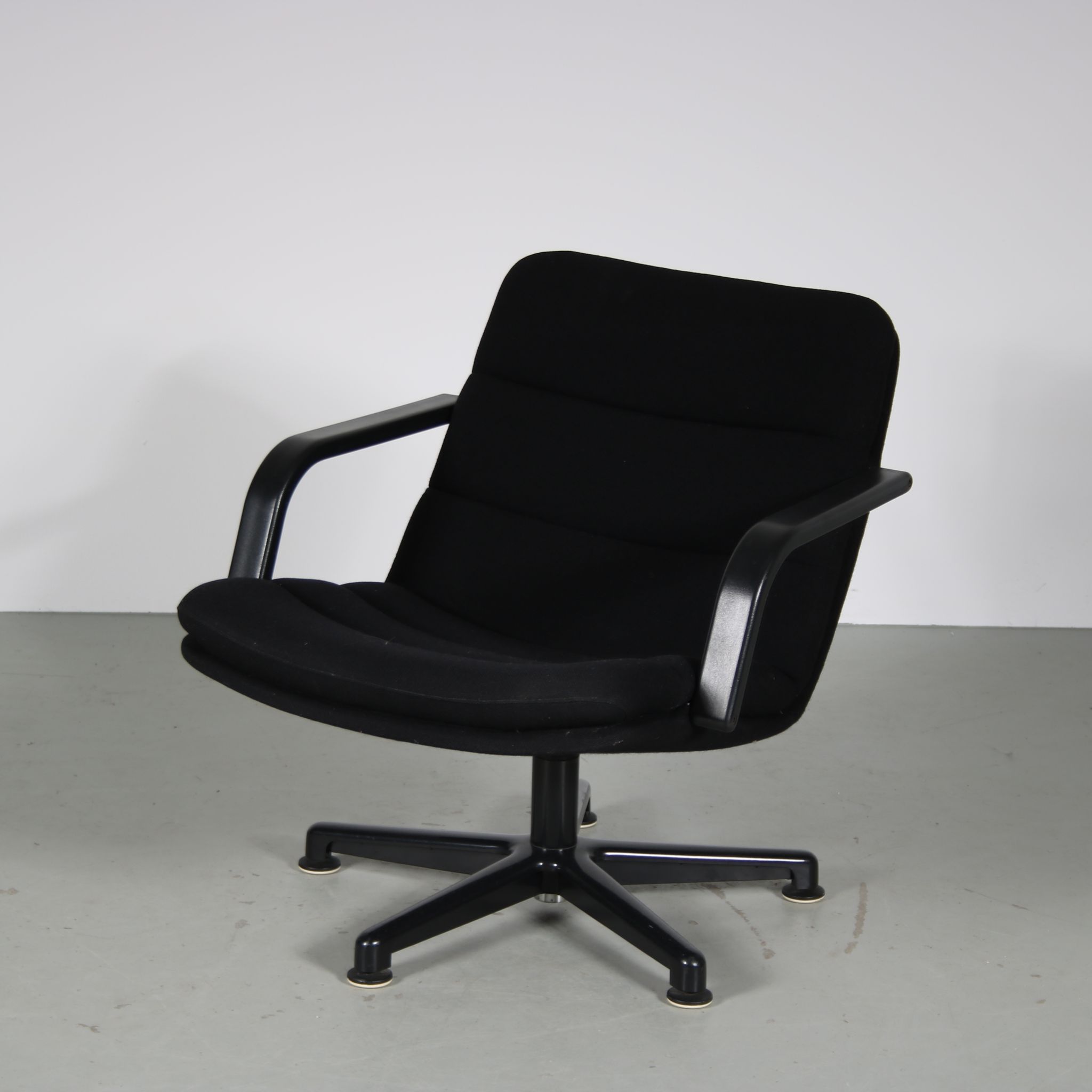 1970s swivel chair by geoffrey harcourt for artifort, netherlands