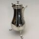 Tripod chocolate jug in silver from the 18th century Farmers General 378 grams