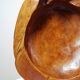 Large vintage nut bowl or empty pocket in teak wood, Italy, 1960s-70s