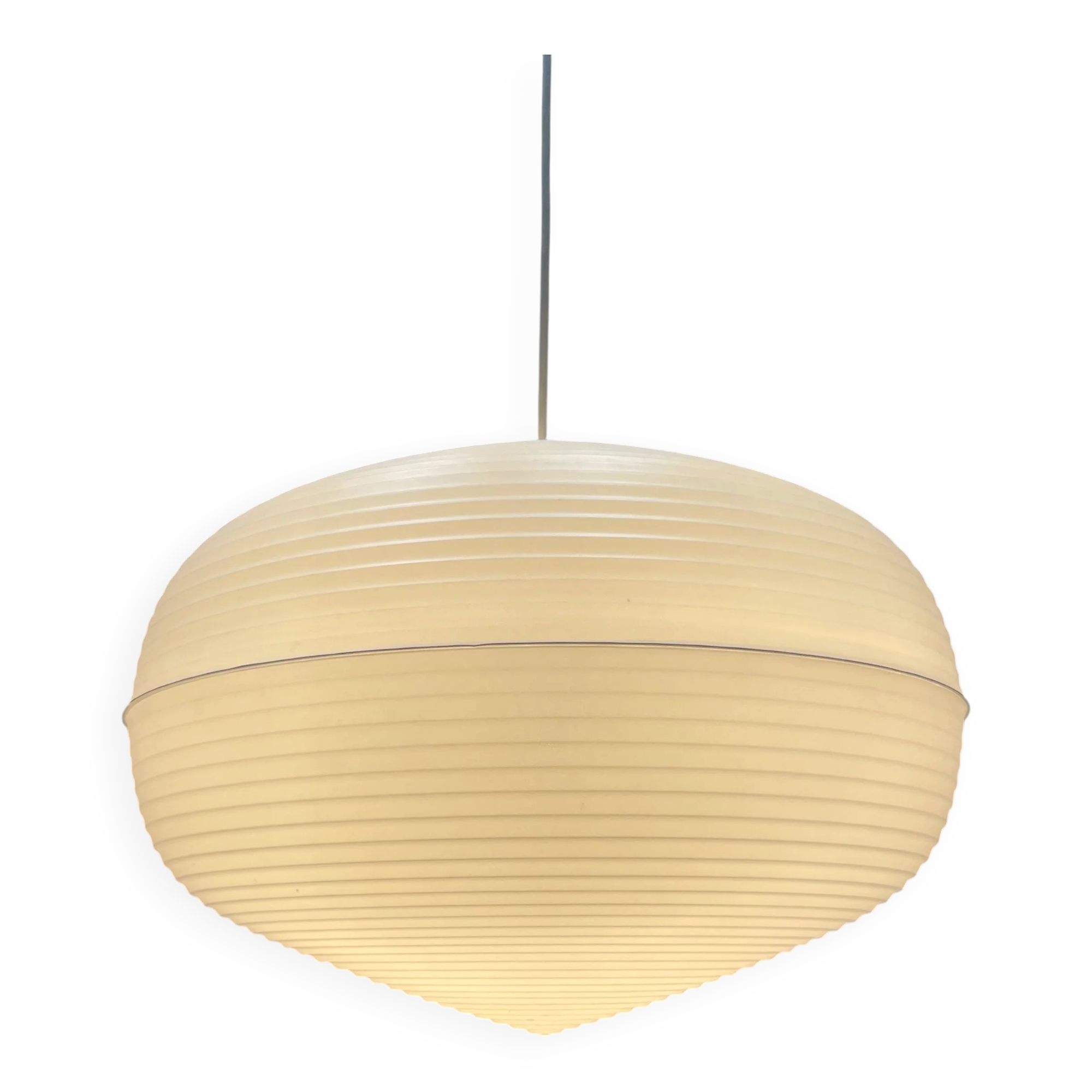 Large origami suspension by Aloys Gangkofner for ERCO 1960