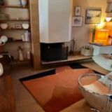 Vintage carpet years 70 brand tisca 200 cm