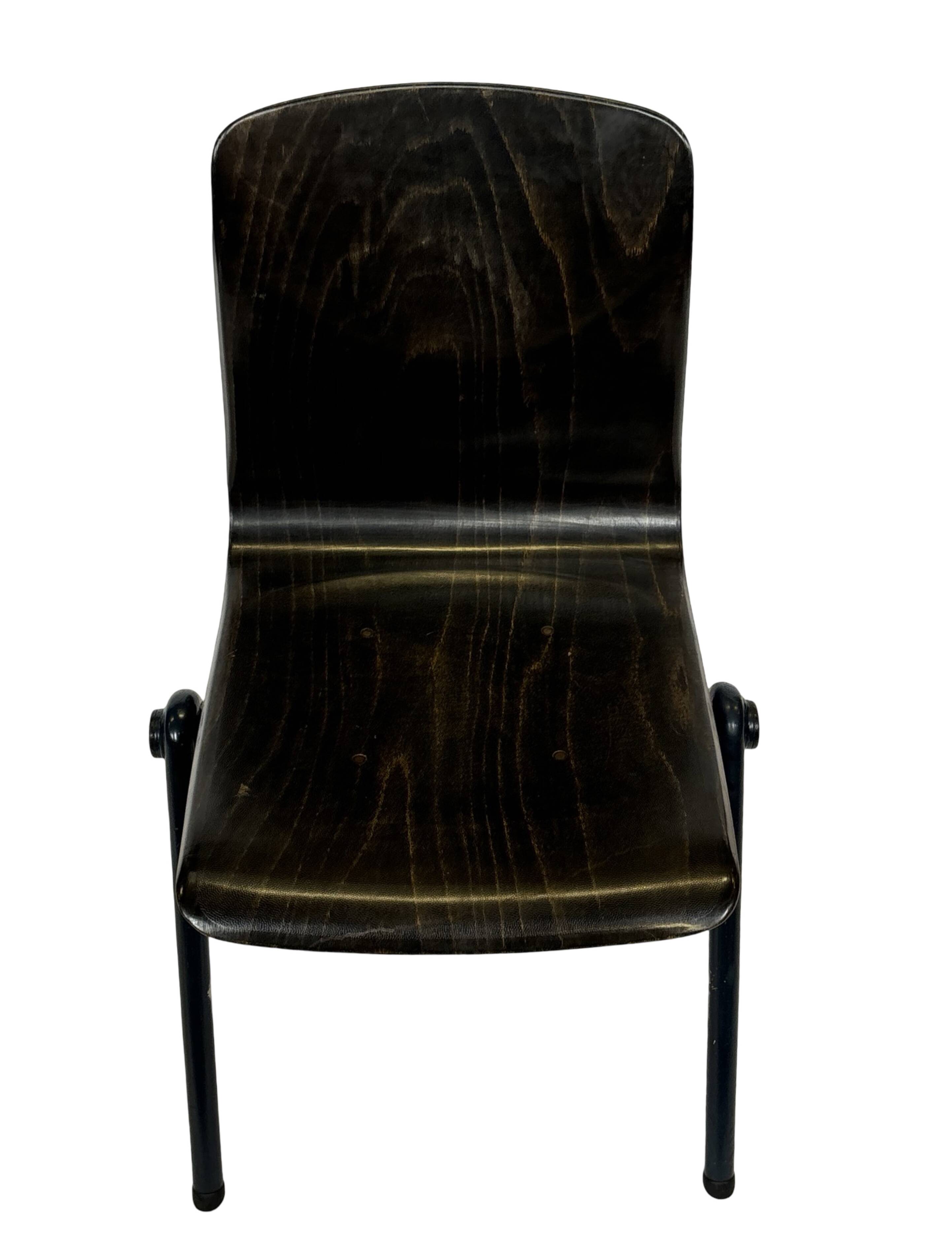 Chair Pagholz school chair design Galvanitas Dutch design