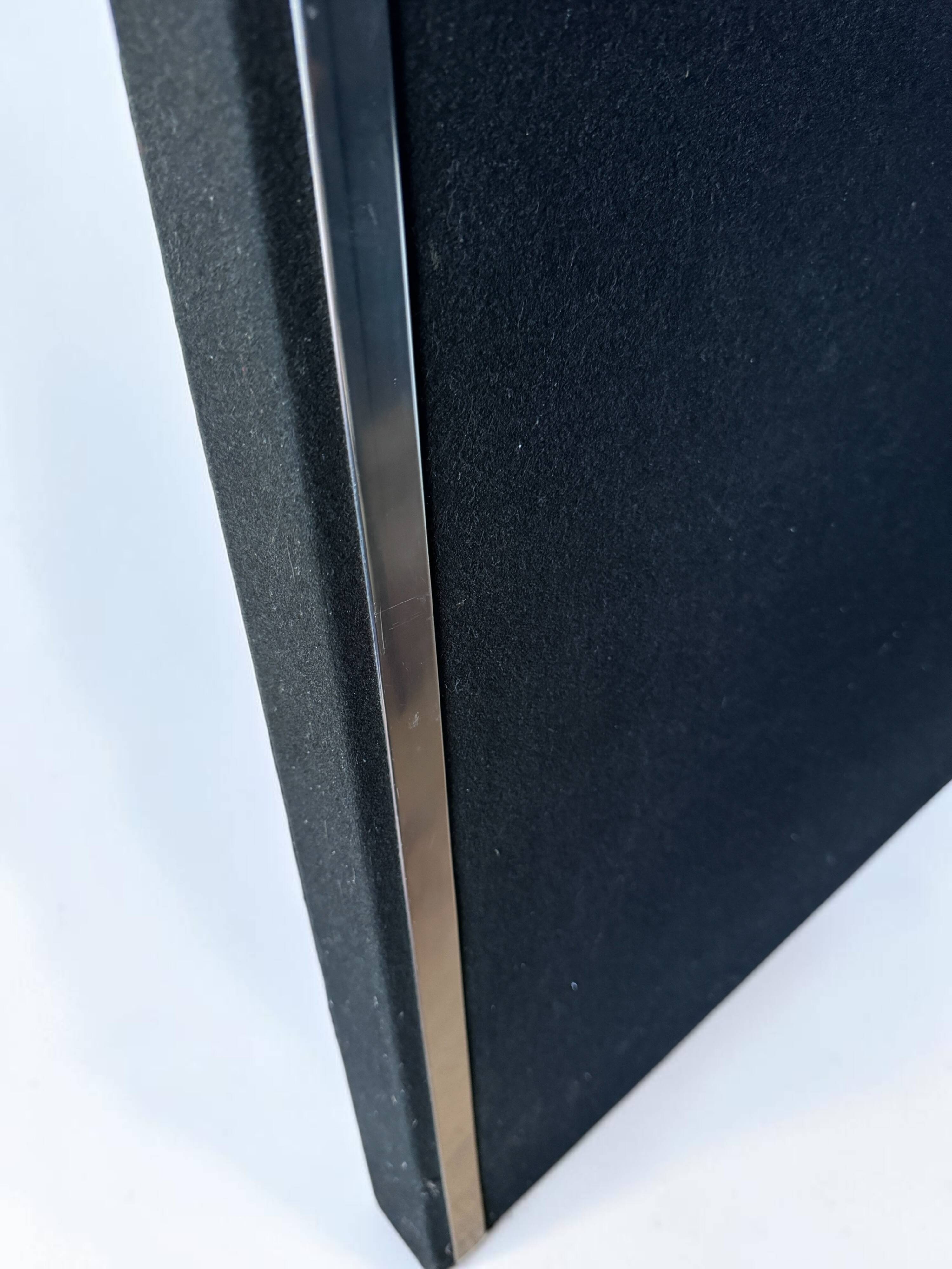 Guido Faleschini's desk for Mariani, black lacquered, 1970s