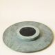 Plateau rond tournant en marbre vert – centre de table en pierre naturelle